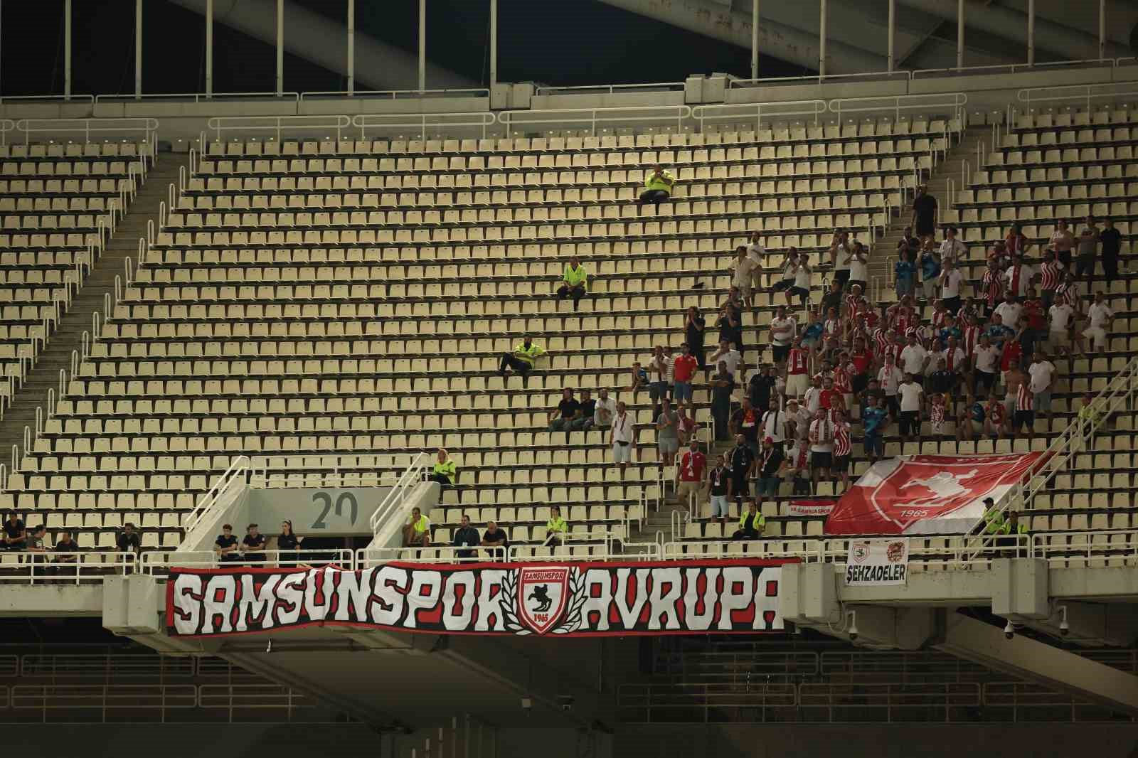 UEFA Avrupa Ligi: Panathinaikos: 0 - Samsunspor: 0 (Ma&ccedil; devam ediyor)
