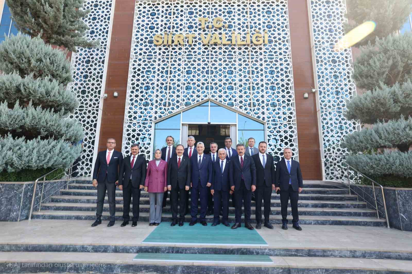 Ticaret Bakanı Ömer Bolat Siirt’te