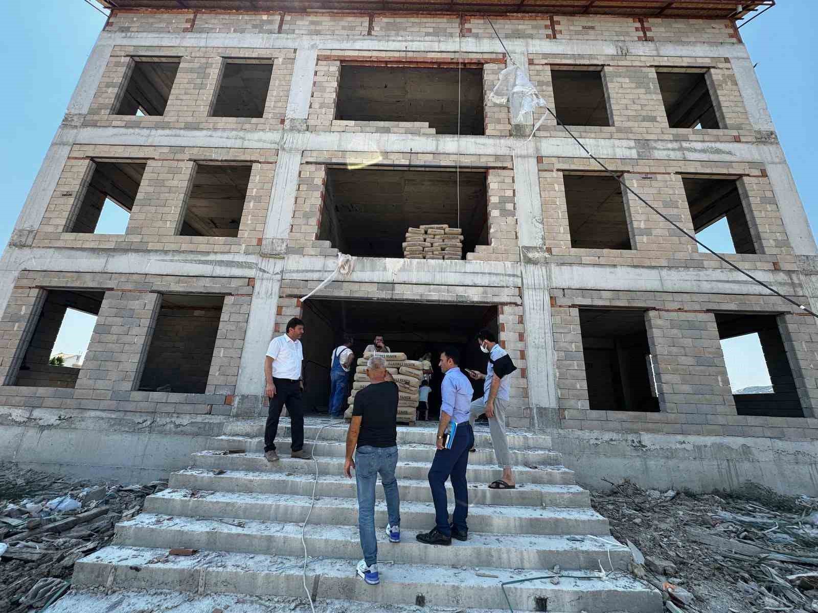 Manavgat’ta Yatılı Hafızlık Kız Kur’an Kursu’nun kaba inşaatı tamamlandı