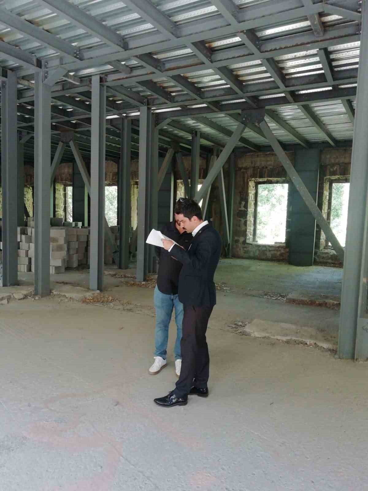 Susuz&rsquo;da H&uuml;k&uuml;met Konağı&rsquo;nın yapımı s&uuml;r&uuml;yor
