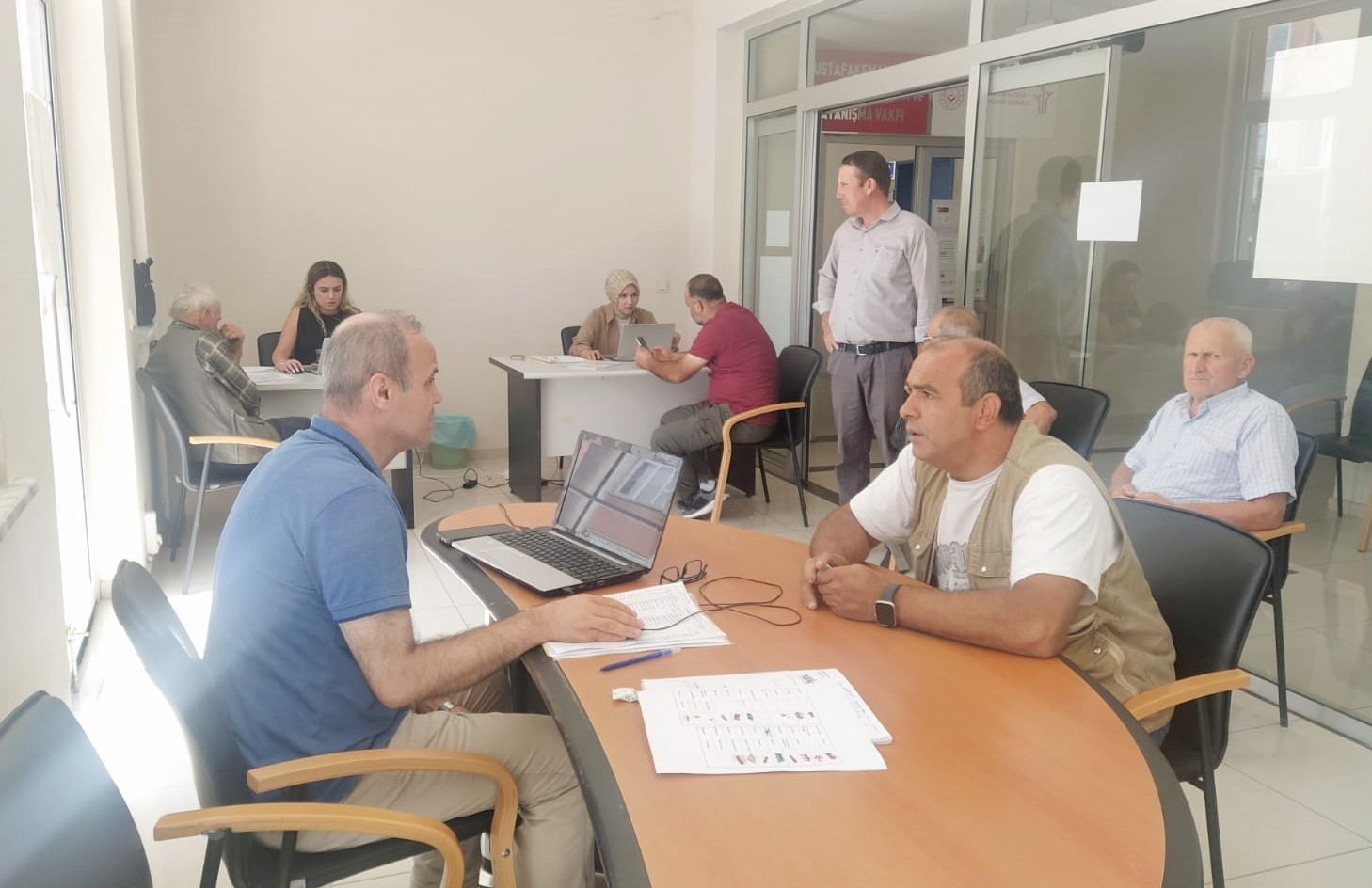 Mustafakemalpaşa&rsquo;da tarımsal sayım seferberliği s&uuml;r&uuml;yor
