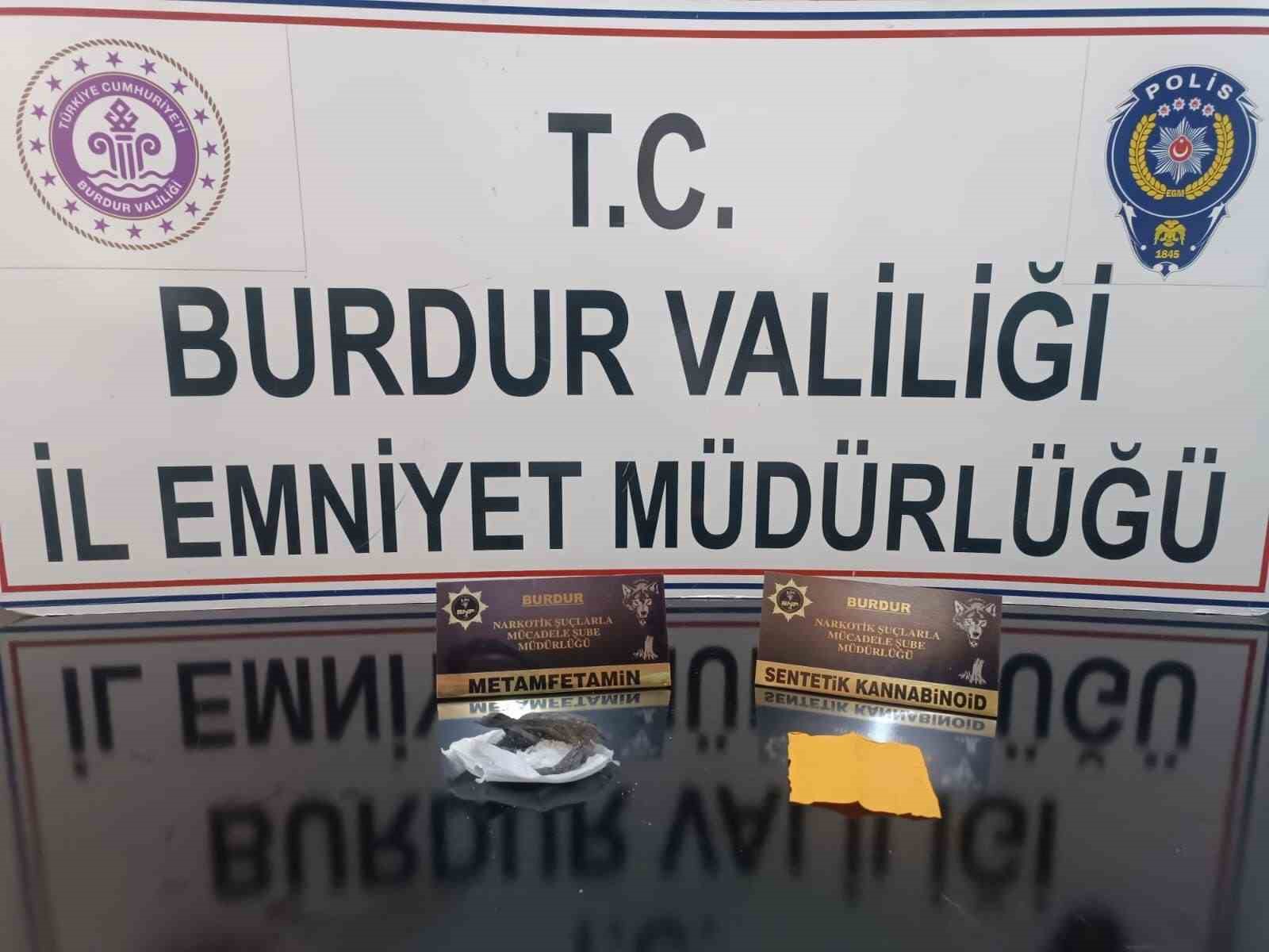 Burdur’da uyuşturucu ticareti yapan şüpheli tutuklandı