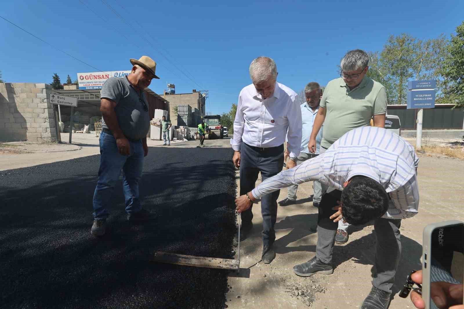Şahinbey’de asfalt çalışmaları sürüyor