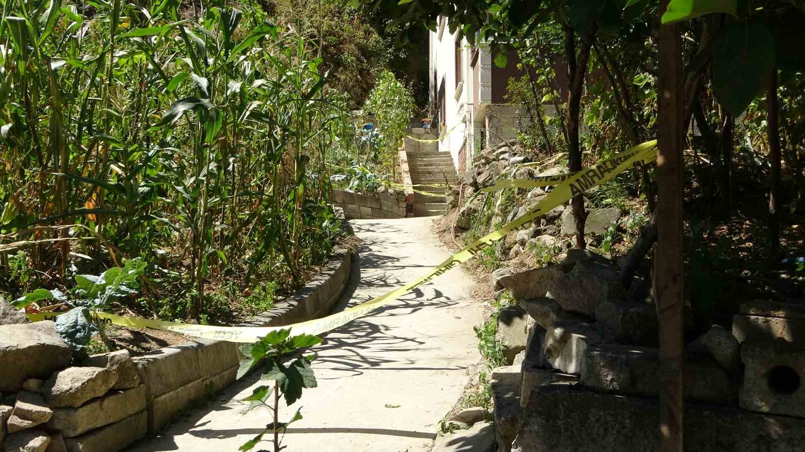 Trabzon&rsquo;da gelin alma merasiminde kana bulanan evde sessizlik hakim
