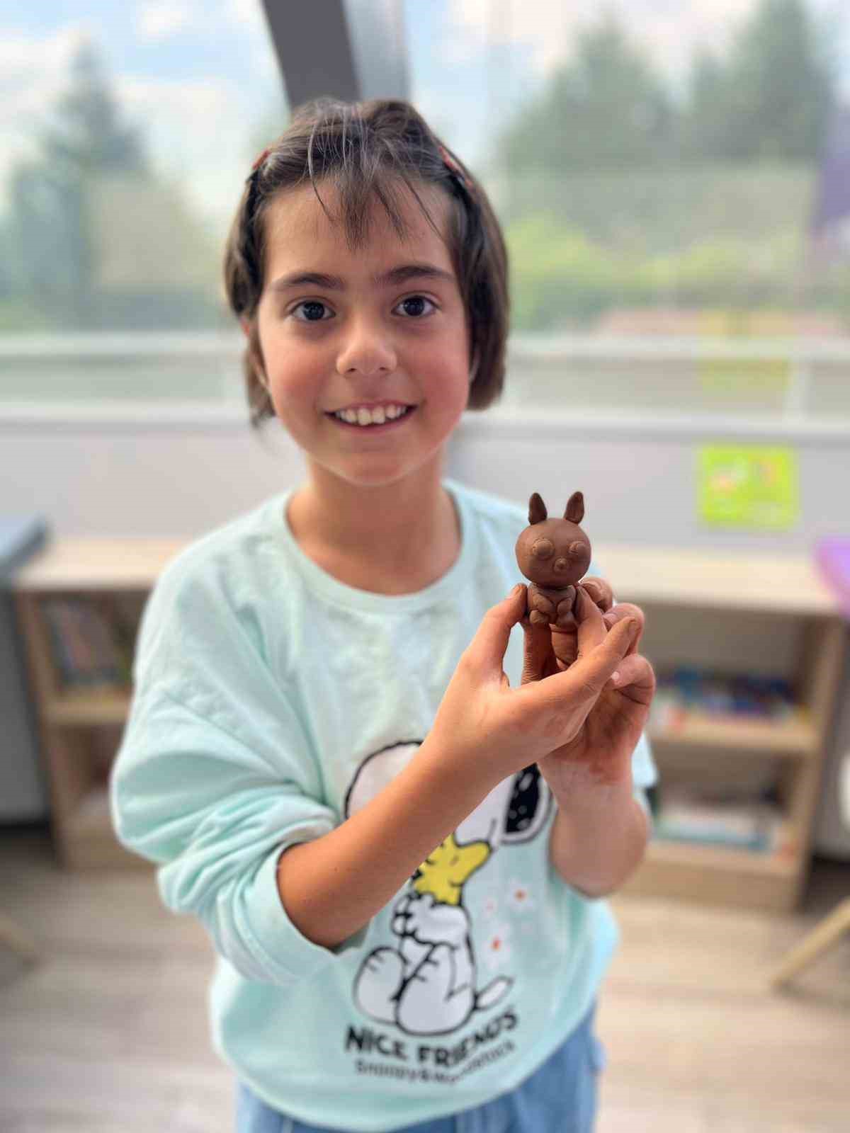 Çocuklara renkli atölyeler