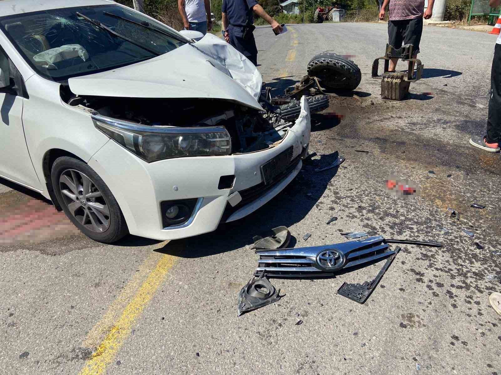 Sakarya&rsquo;da can pazarı: 4 yaralı
