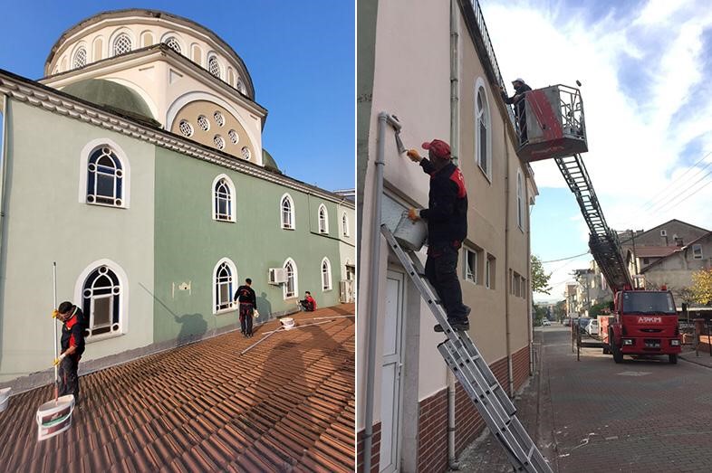 Son 6 yılda 897 camiye boya desteği
