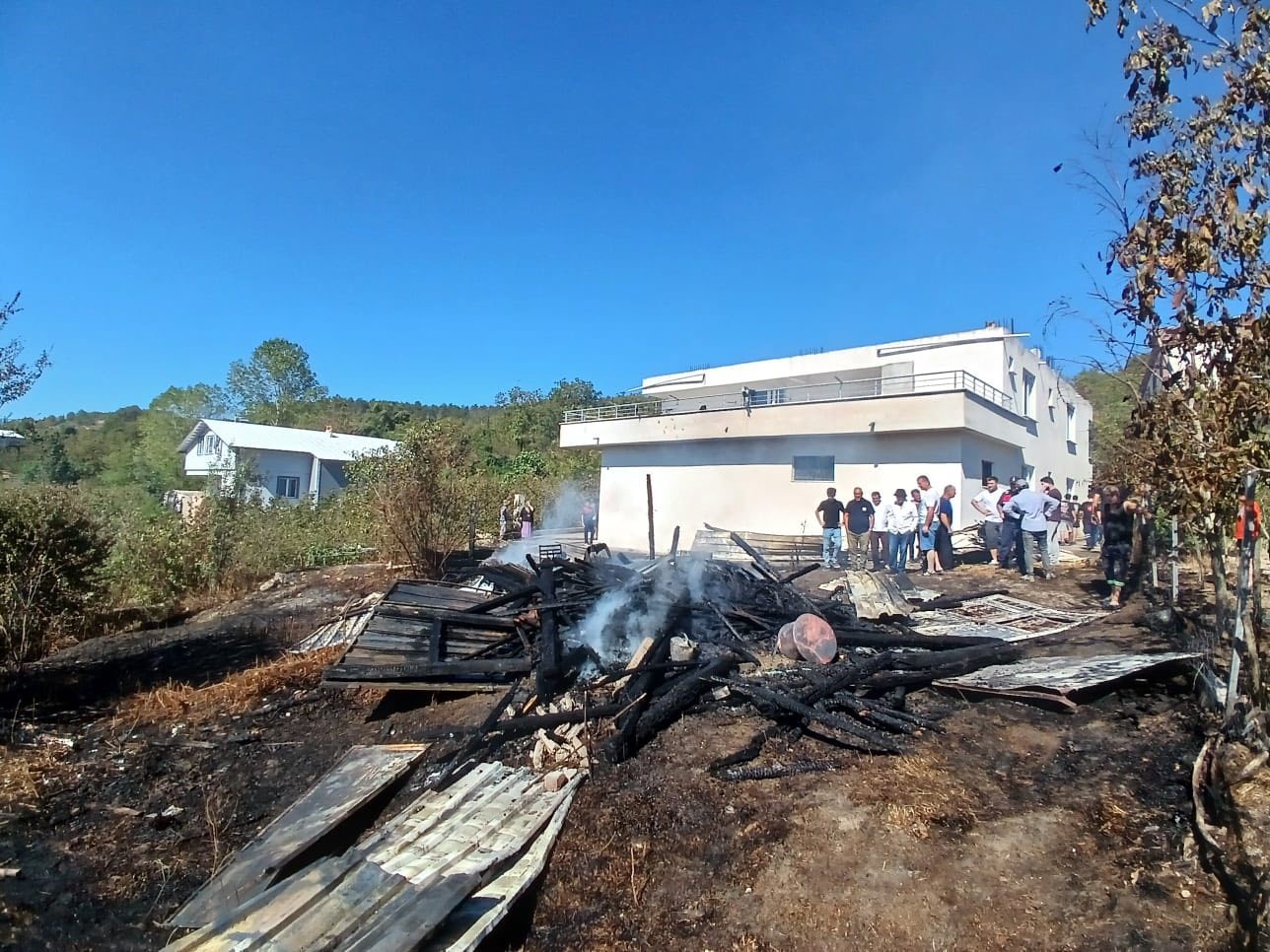 K&ouml;m&uuml;rl&uuml;kte yangın &ccedil;ıktı
