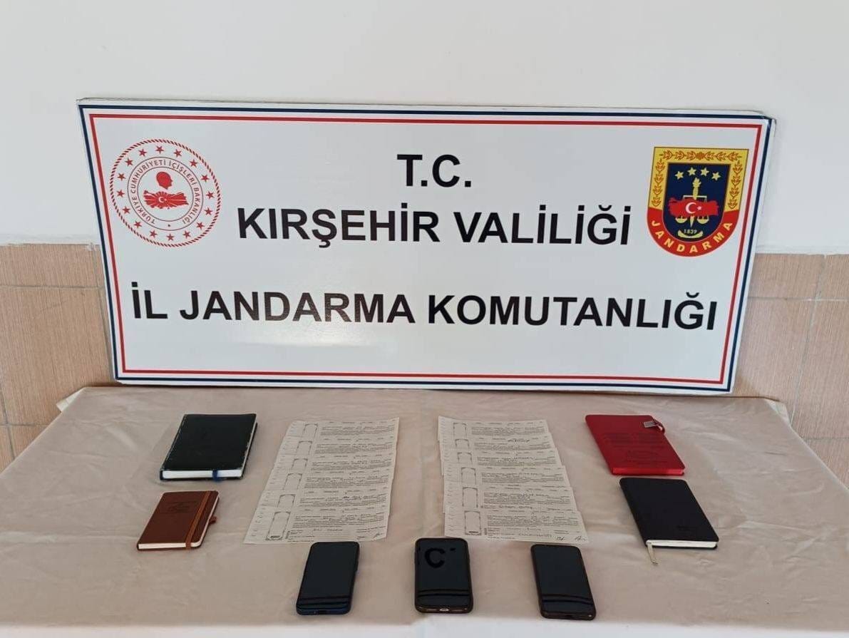 Kırşehir’de tefecilik yapanlar yakalandı