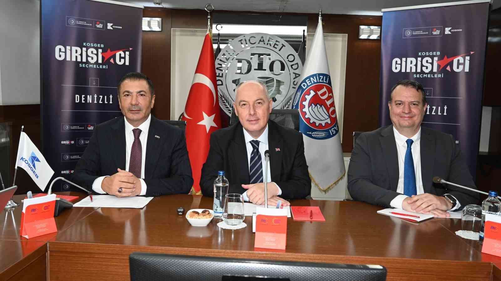 Yeni girişimcilere DTO ortaklığıyla 1 milyon 500 bin TL’lik destek sağlanacak