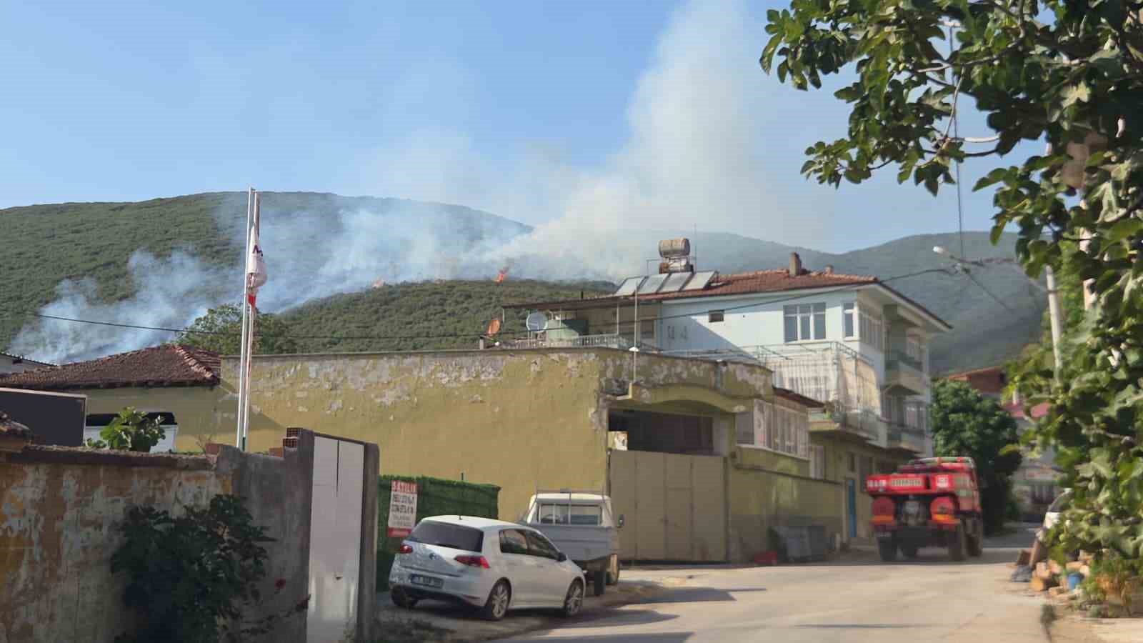 Bursa&rsquo;daki orman yangını kontrol altına alındı
