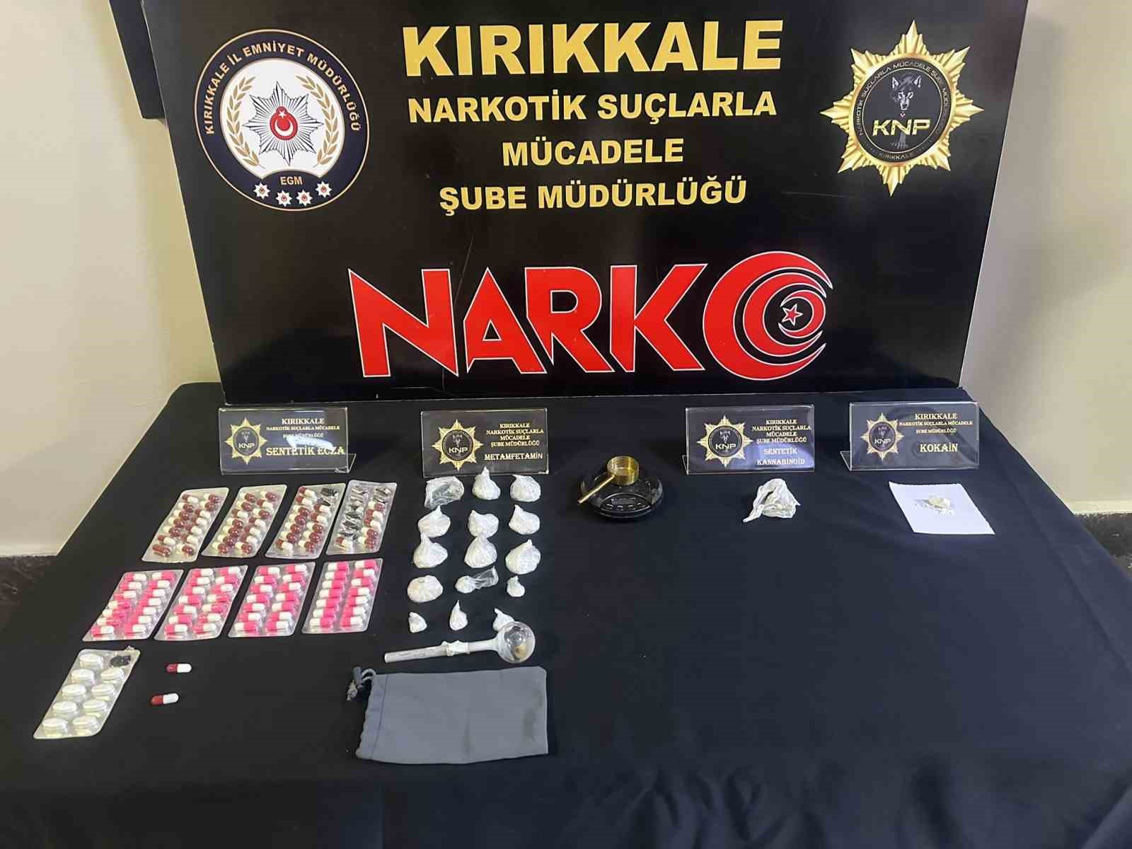 Kırıkkale’de uyuşturucu operasyonu: 1 tutuklama