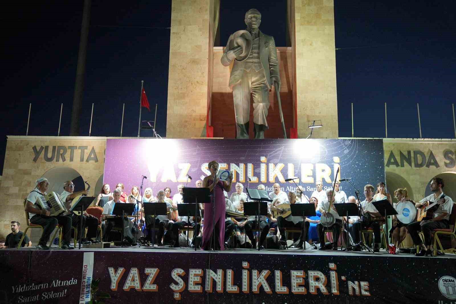 Didim Amfi Tiyatro’da sanat dolu yaz konseri