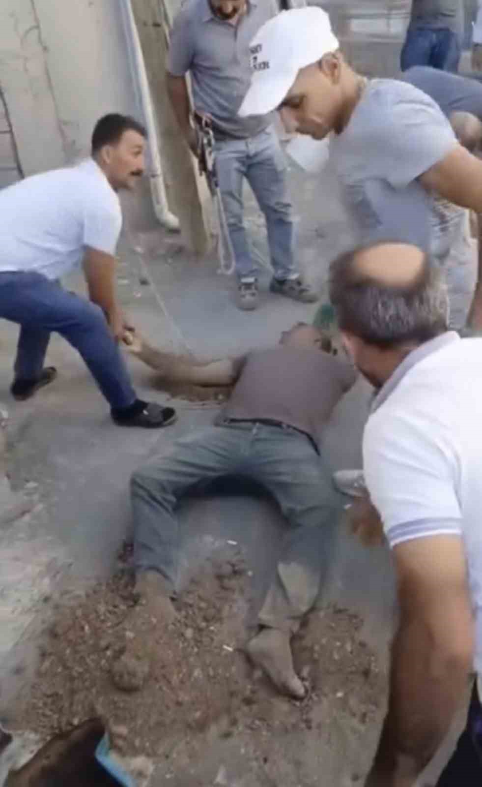 Mardin’de elektrik akımına kapılan işçi ağır yaralandı