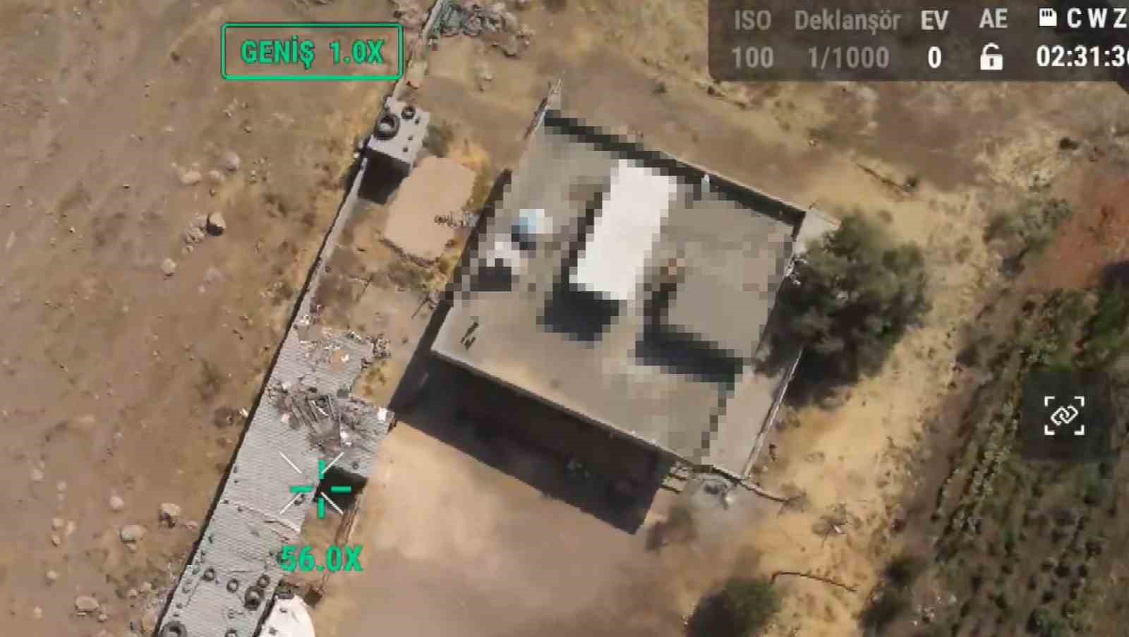 Kaçak elektrik denetimi yapan dron silahla vuruldu