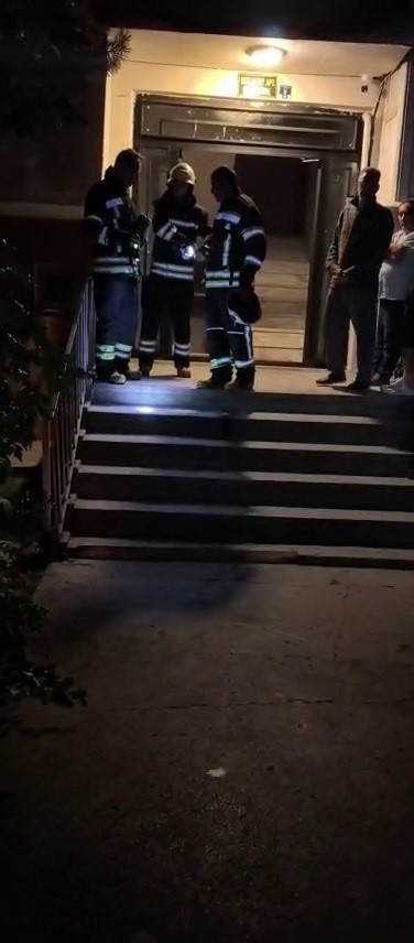 Erzurum’da yangın paniği