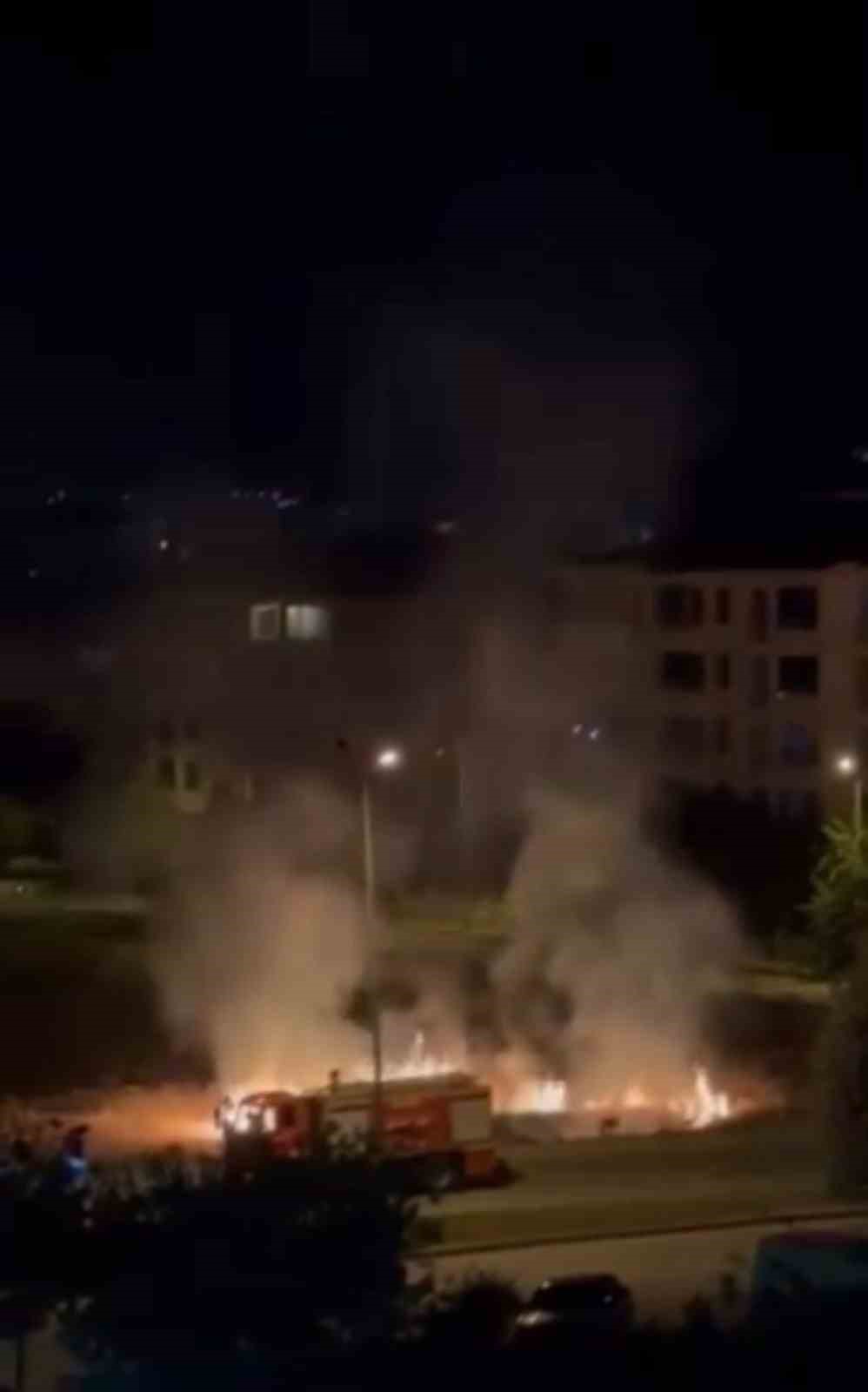 Elazığ&rsquo;da &ccedil;ıkan yangın s&ouml;nd&uuml;r&uuml;ld&uuml;
