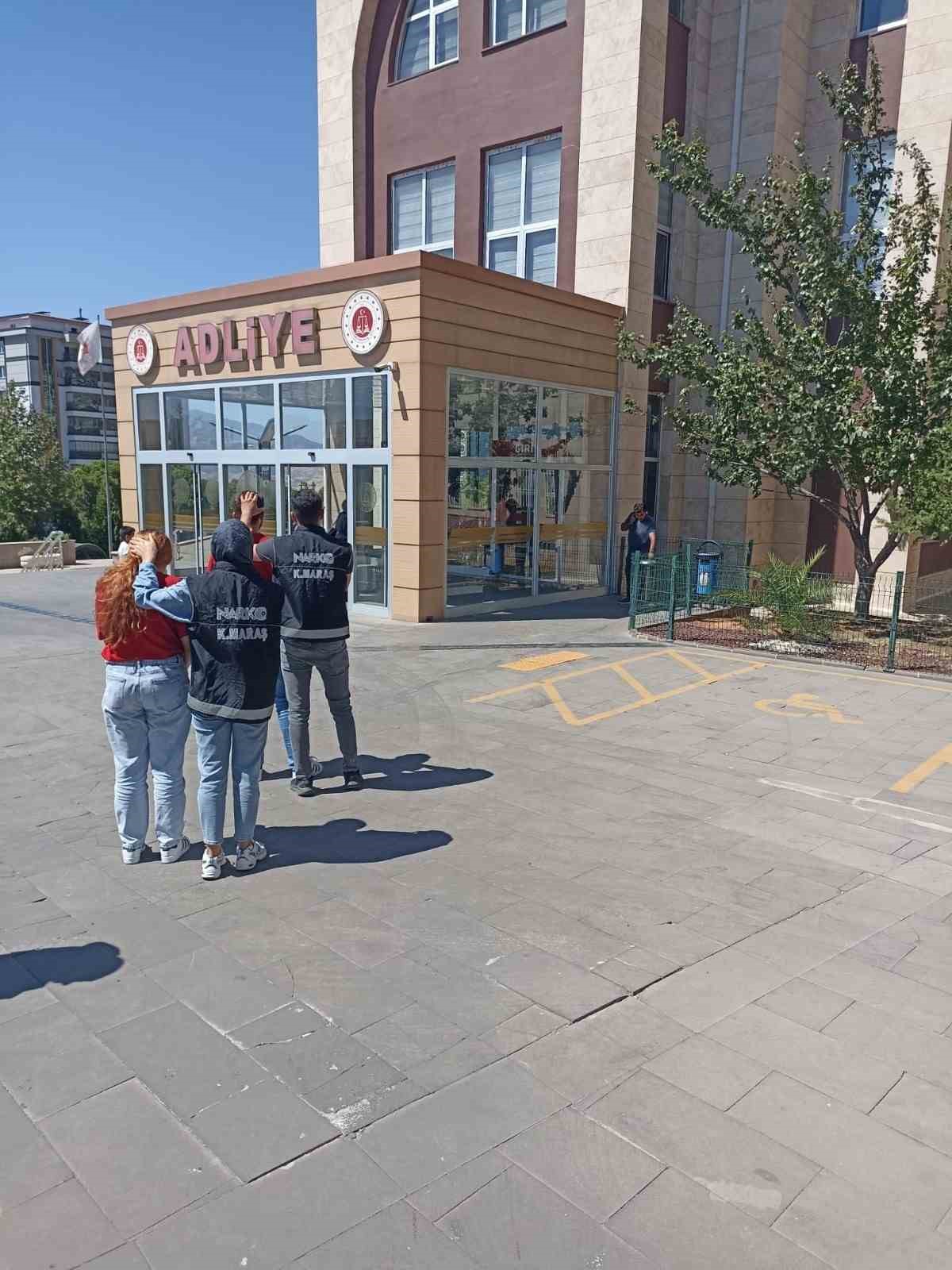 Kahramanmaraş’ta uyuşturucuya 3 tutuklama