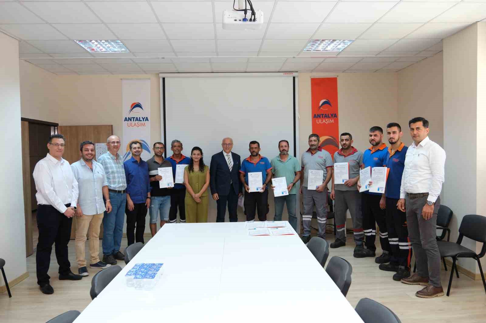 Antalya tramvaylarının bakım-onarımları emin ellerde yapılıyor