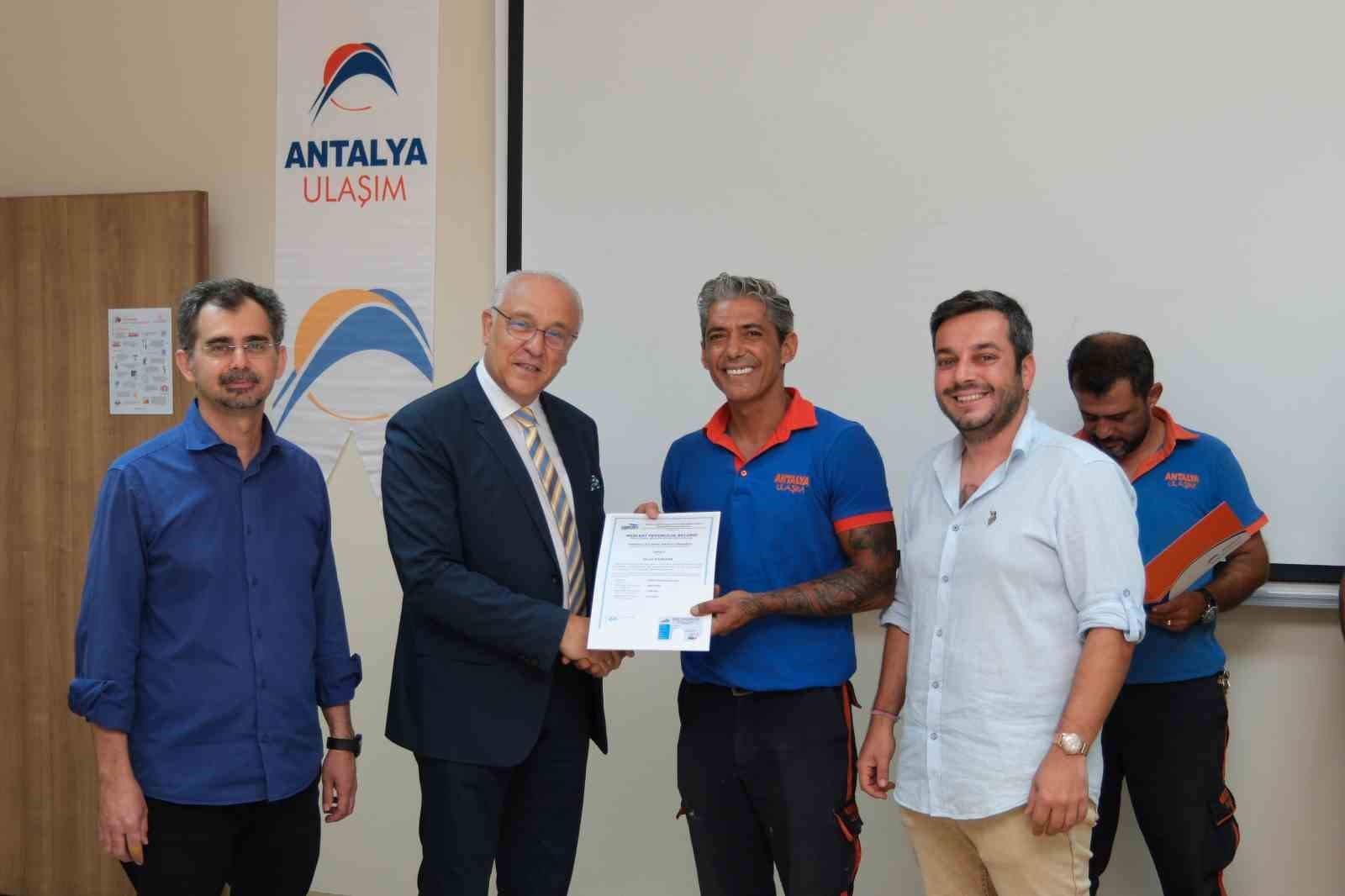 Antalya tramvaylarının bakım-onarımları emin ellerde yapılıyor
