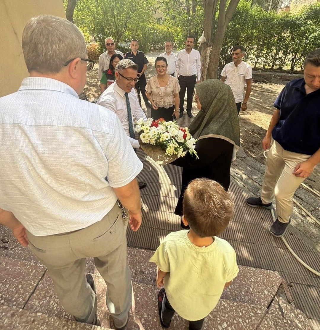 Kaymakam Ko&ccedil;&rsquo;tan şehit ailesine ziyaret
