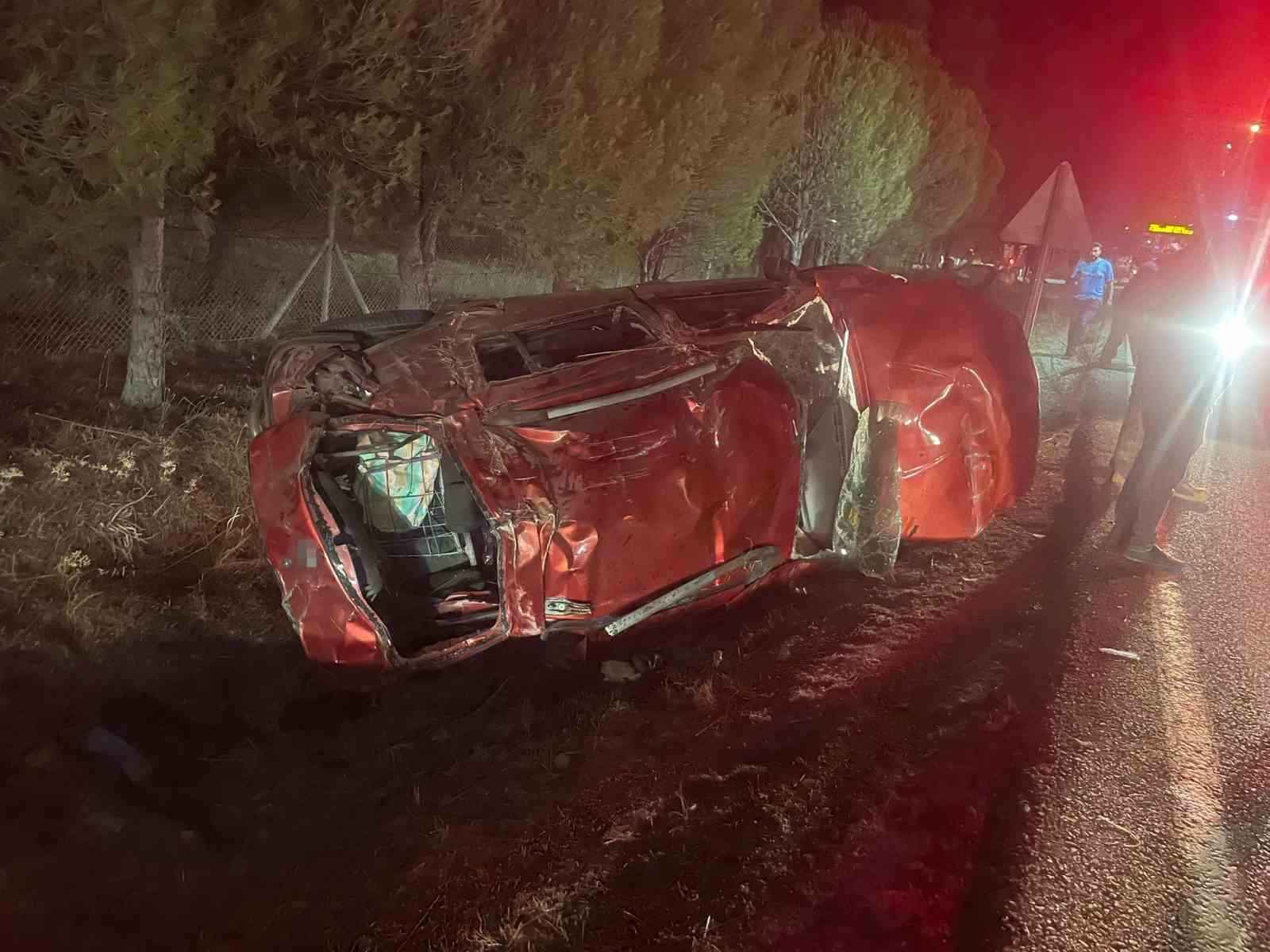 İzmir’de feci kaza: 4 ağır yaralı