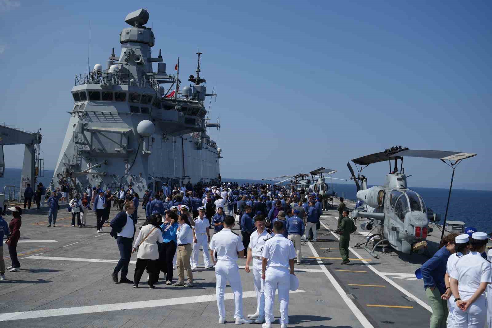 TCG Anadolu&rsquo;nun Zafer Yolculuğu İstanbul&rsquo;da son buldu
