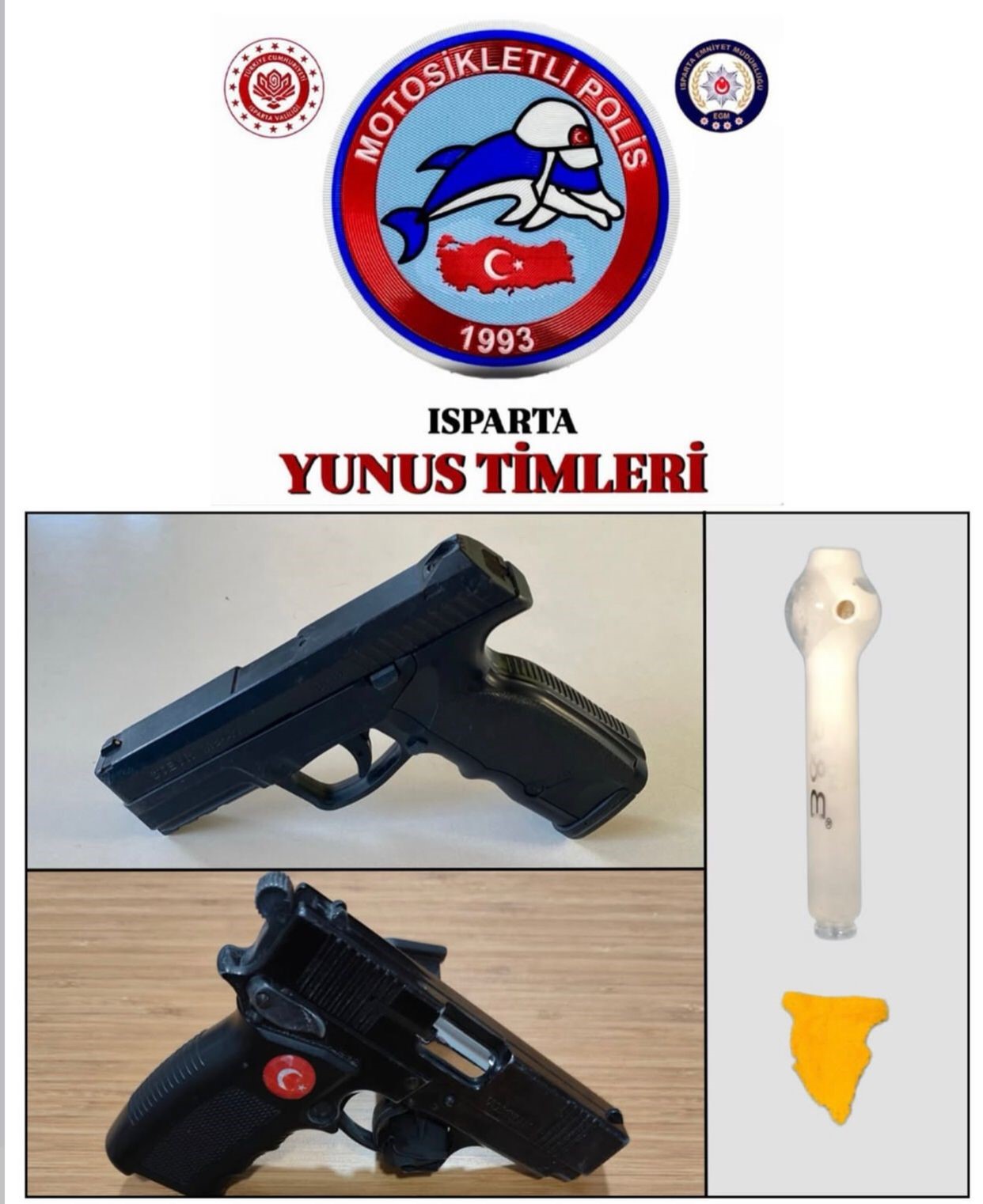 Isparta’da Yunus timlerinin denetiminde 4 şüpheliye adli işlem