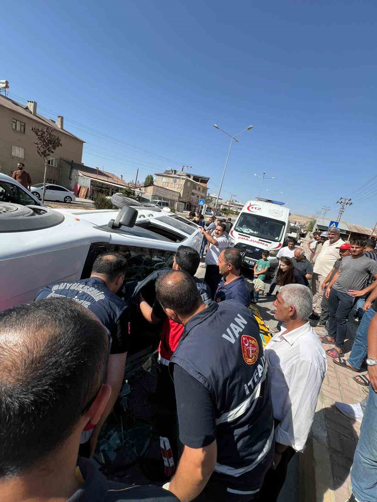 Van’da trafik kazası: 1 yaralı