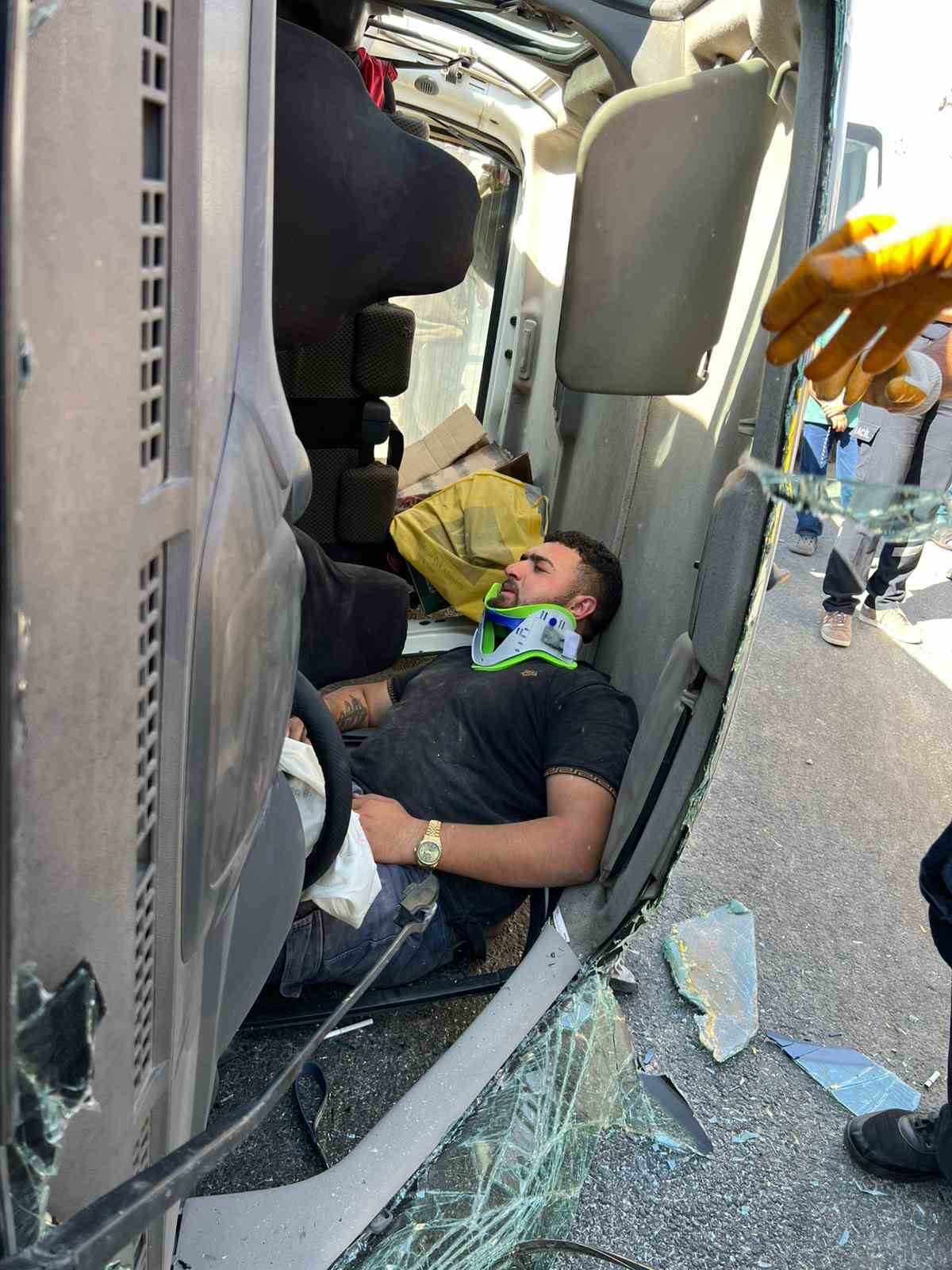 Van&rsquo;da trafik kazası: 1 yaralı
