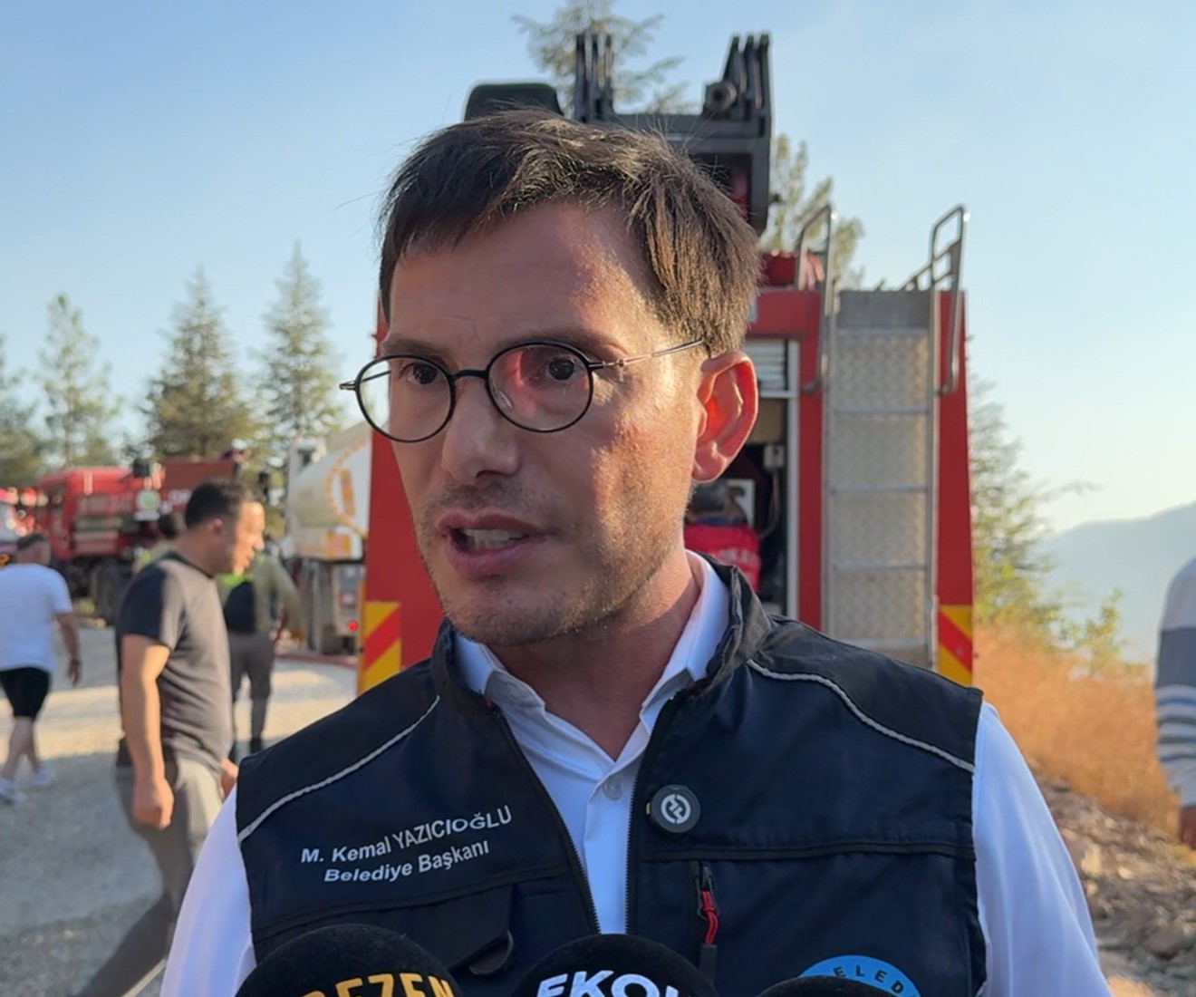 Tokat’taki yangın yerleşim alanlarına ulaşmadan söndürüldü