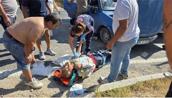 Milas&rsquo;ta iki kaza: 4 yaralı 1 &ouml;l&uuml;
