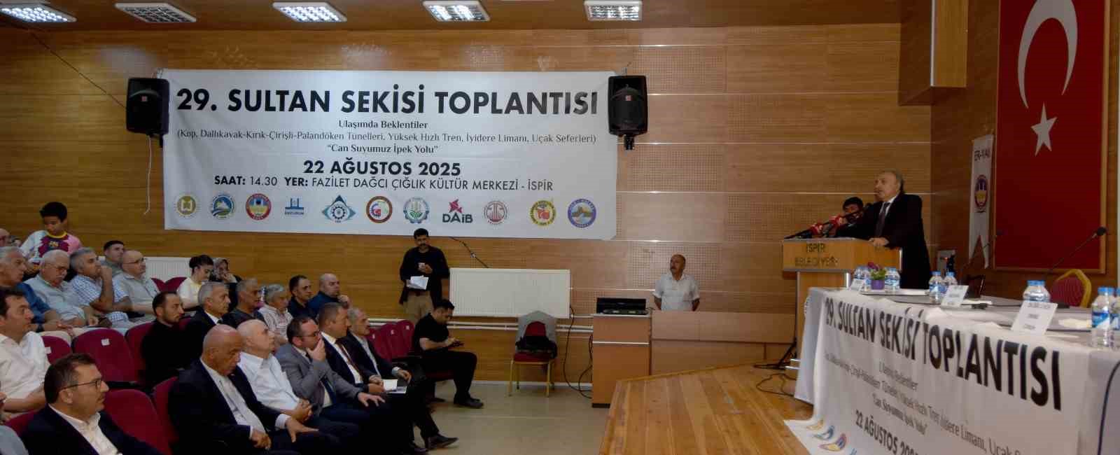 ERVAK 29. Sultan Sekisi toplantısını İspir’de gerçekleştirdi