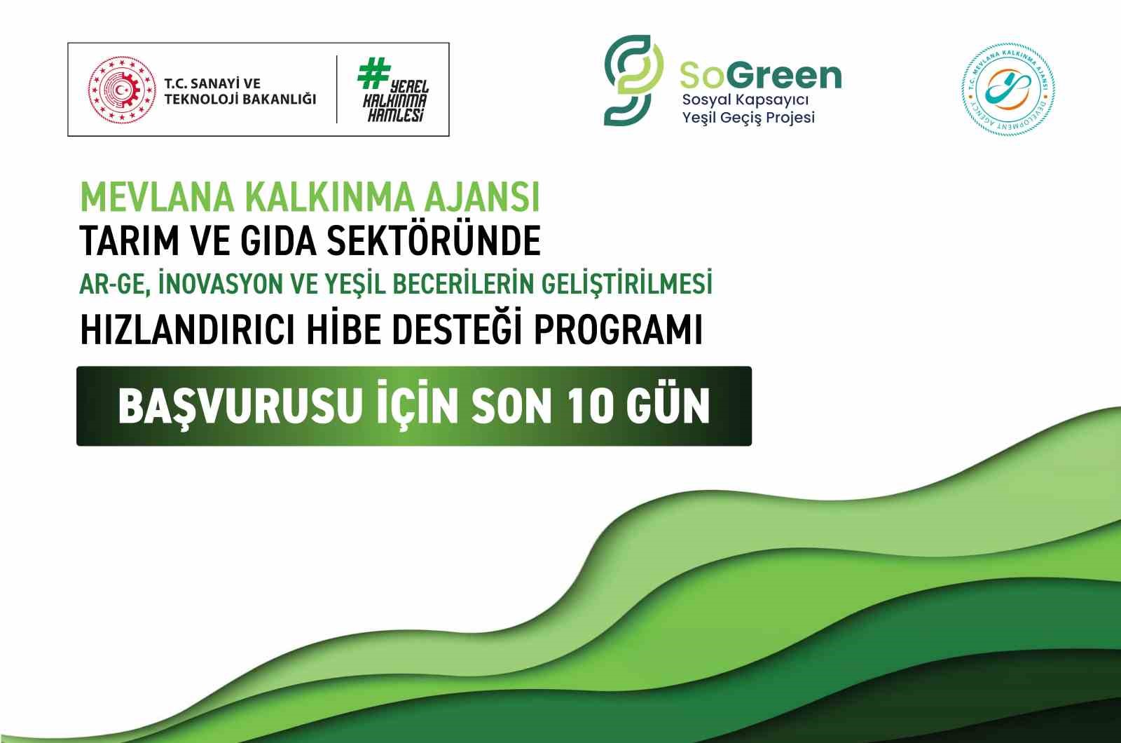 MEVKA’nın 30 milyon liralık destek başvurusu için son 10 gün