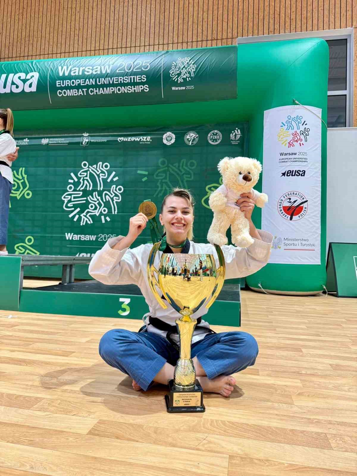 Eskişehirli sporcu 7. kez Avrupa şampiyonu oldu