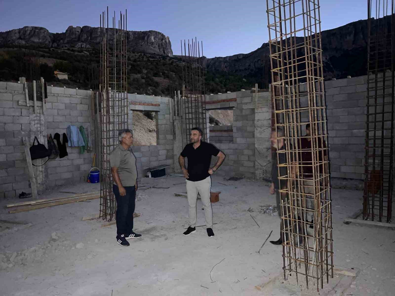 Akçadağ Belediyesi’nden Keklikpınar Mahallesi’ne yeni cami