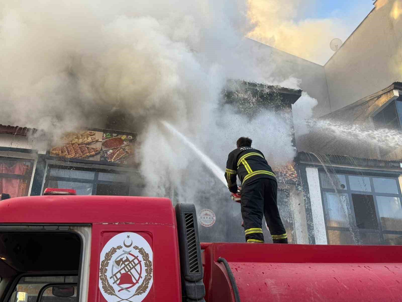 Tatvan’da yangın korkuttu