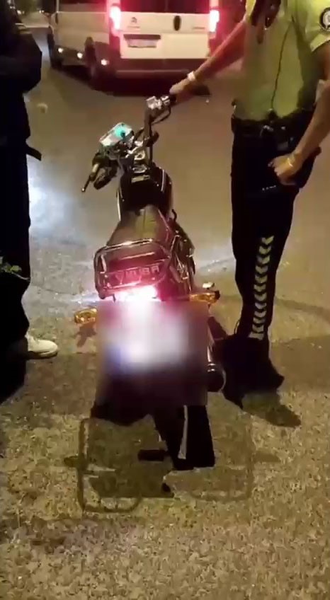 Tekirdağ’da gürültü yapan 16 araca 148 bin TL ceza