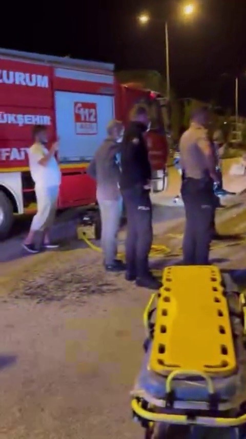 Aziziye&rsquo;de trafik kazası: 1 yaralı
