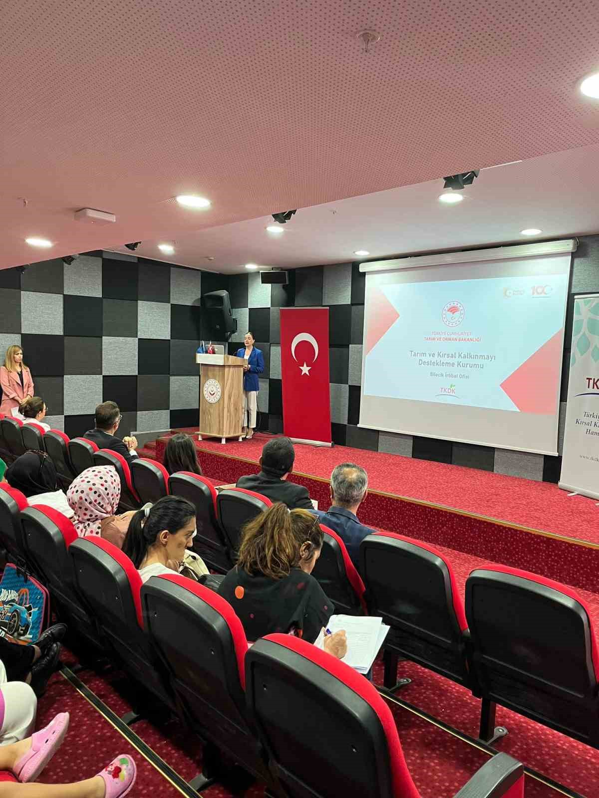 Kadın Kooperatiflerine IPARD proje hazırlama eğitimi Bilecik’te düzenlendi