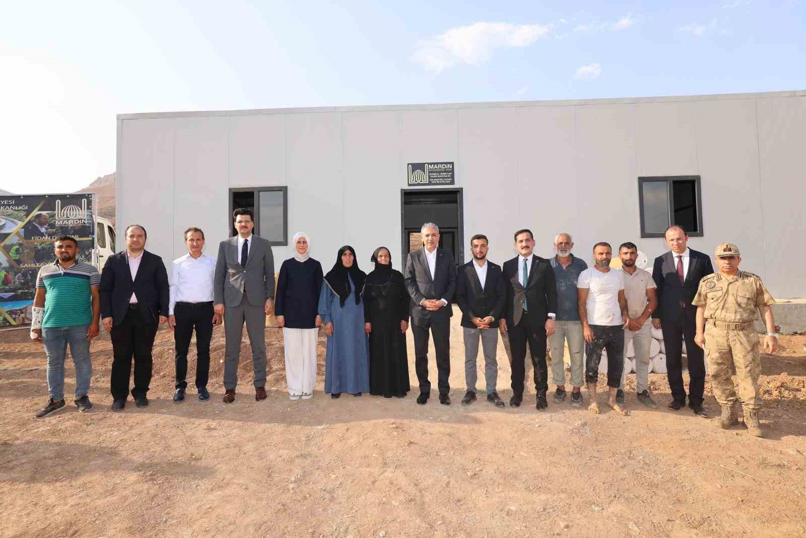 Mardin&rsquo;de geleneksel arı kovanı &uuml;retim projesi başladı
