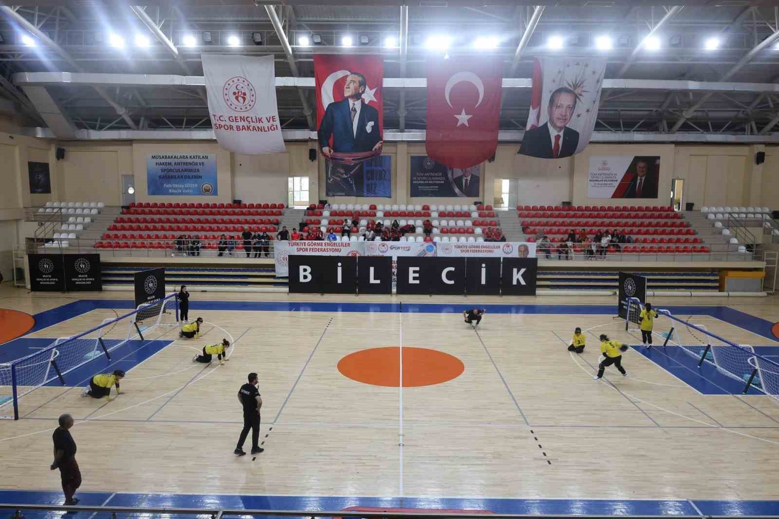 Goalball Kadınlar 2.Lig müsabakaları Bilecik’te başladı