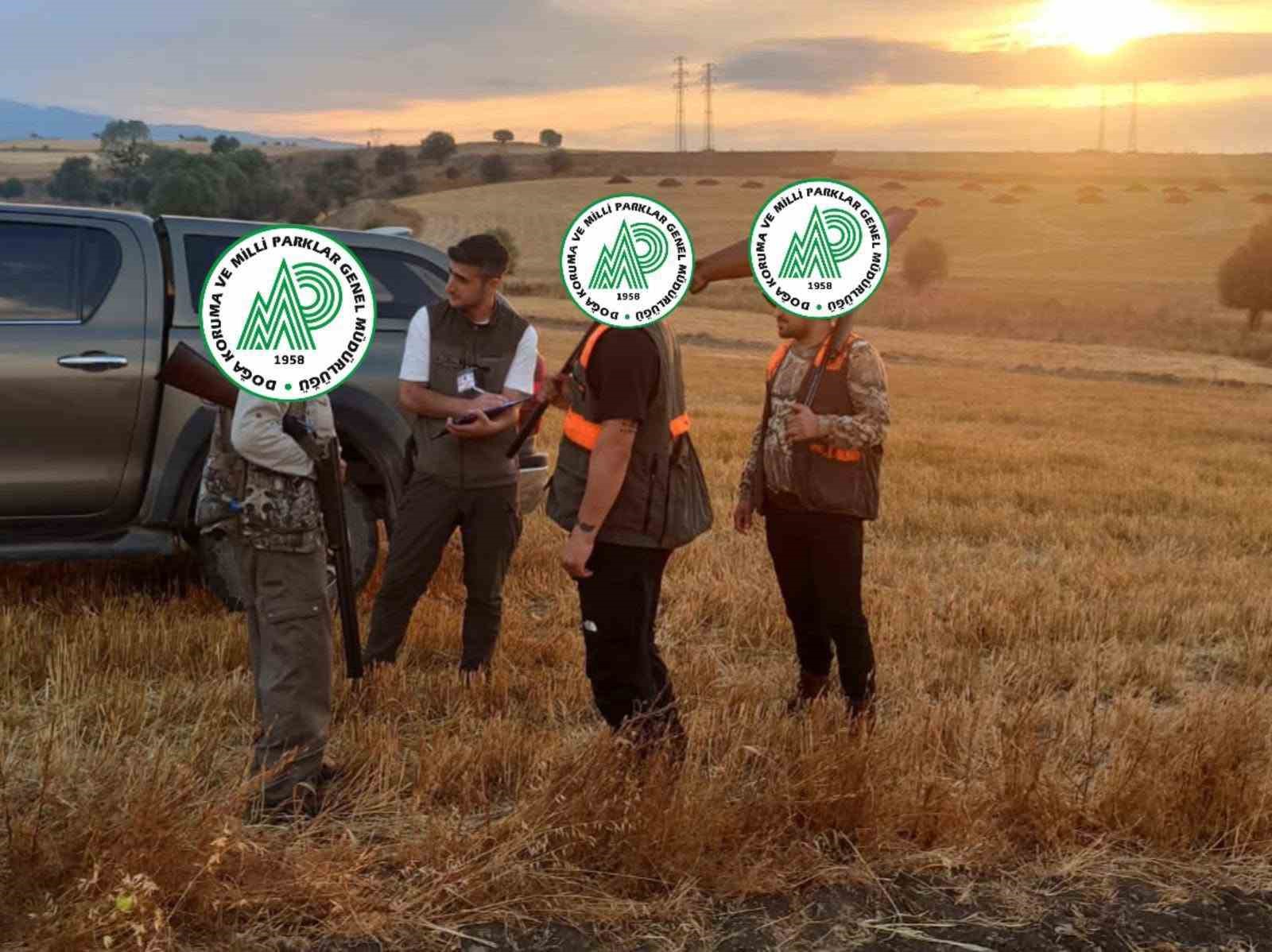 Bolu’da av sezonu denetimlerinde 82 avcı kontrol edildi