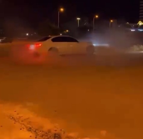 Gaziantep’te drift atarak tehlike saçan sürücüye 46 bin TL ceza