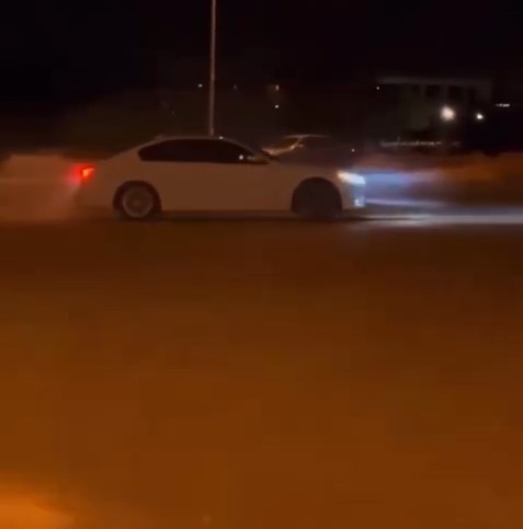 Gaziantep&rsquo;te drift atarak tehlike sa&ccedil;an s&uuml;r&uuml;c&uuml;ye 46 bin TL ceza
