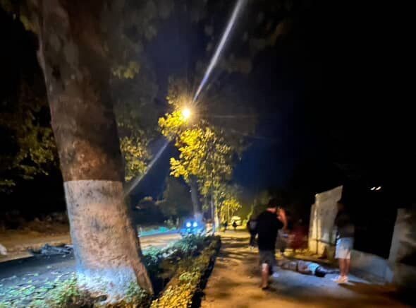 Yalova’da ağaca çarpan motosikletli ağır yaralandı