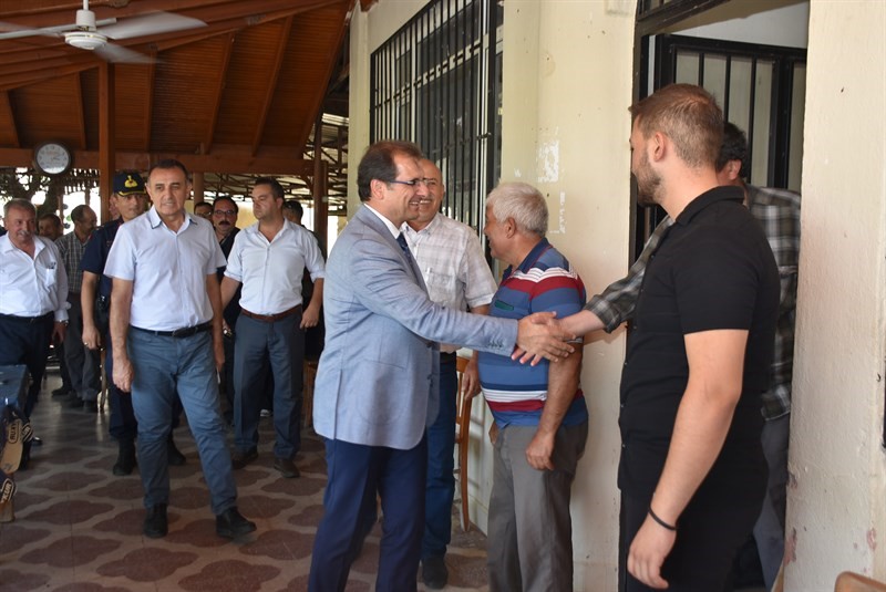 Salihli Kaymakamı G&uuml;ldoğan&rsquo;dan vatandaşlara yangın uyarısı
