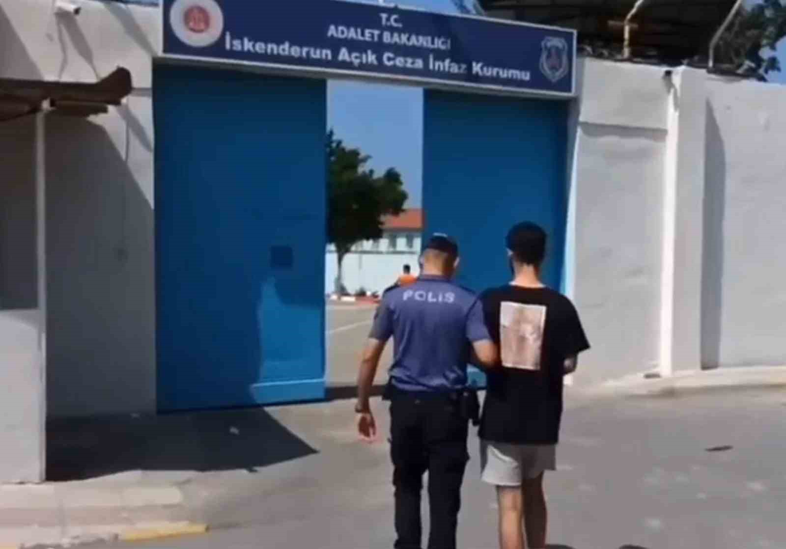Arsuz’da 7 ay 15 gün hapis cezasıyla aranan şahıs yakalandı