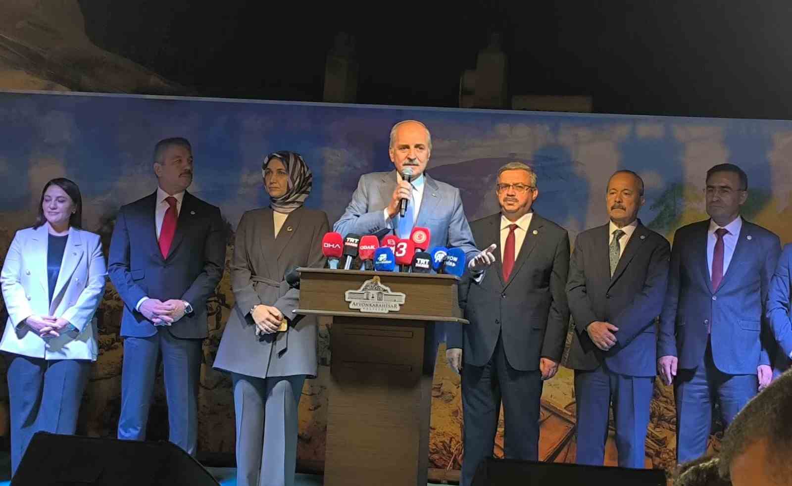 TBMM Başkanı Kurtulmuş: "Filistinli Müslüman kardeşlerimiz de inşallah en yakın zamanda zafer bayramlarını kutlar"