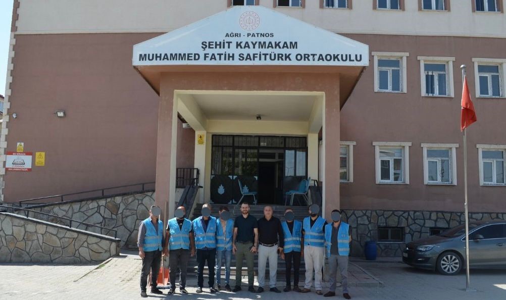 Patnos’ta okul düzenleme seferberliği